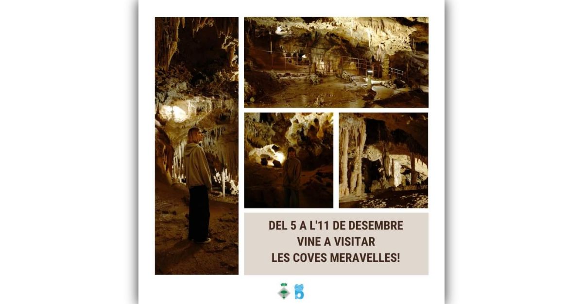 Visita las Cuevas Meravelles de Benifallet - Puente de diciembre