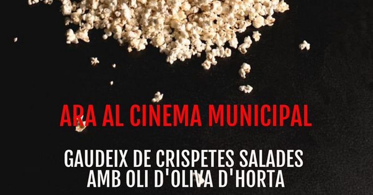 El cinema d’Horta de Sant Joan aposta pel producte local | EbreActiu.cat, revista digital d’oci actiu | Terres de l’Ebre ...