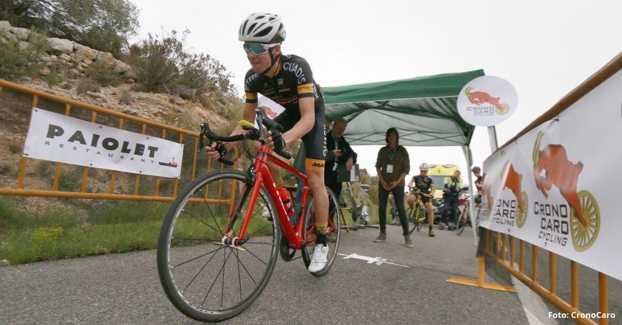 Marc Llobet se impone en la Crono Caro 2018 | EbreActiu.cat, revista digital de ocio activo | Terres de l’Ebre...