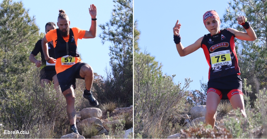 Aitor Toms i Gemma Colom guanyen la 13a Cursa de la Serra de les Fites | EbreActiu.cat, revista digital d’oci actiu | Terres de l’Ebre ...