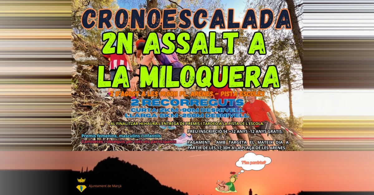 Cronoescalada 2n asalto a la Miloquera