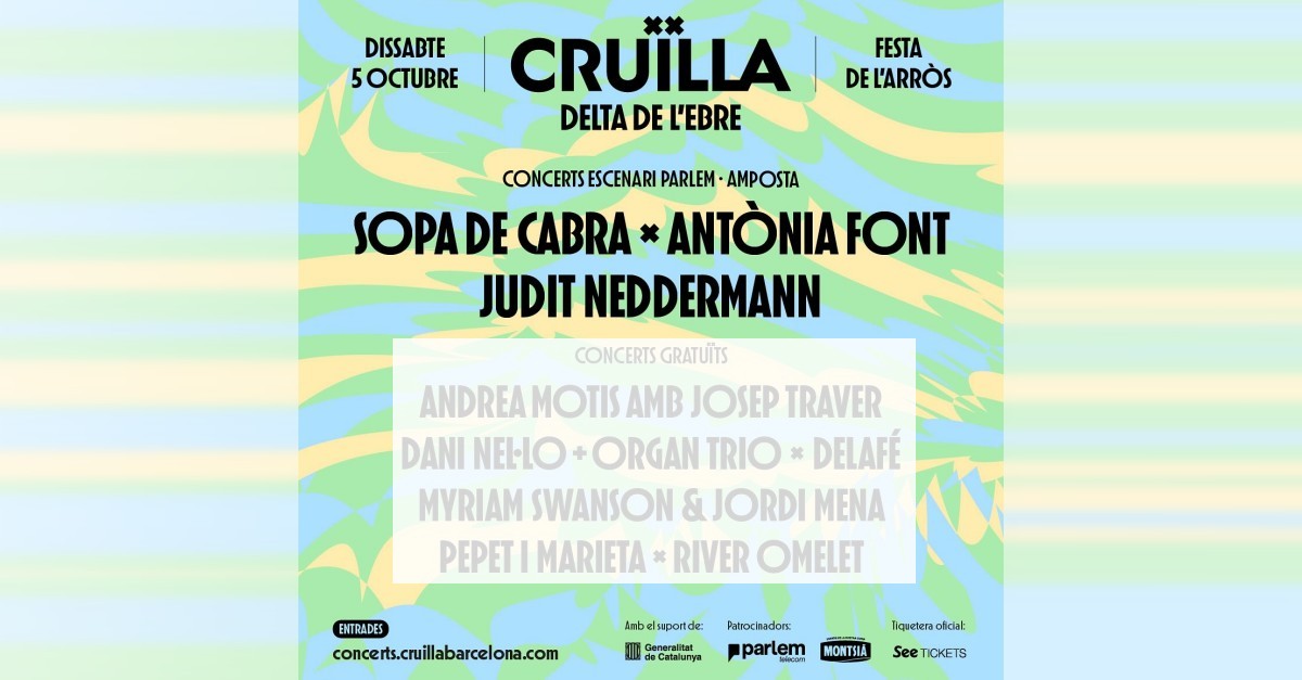 Crulla delta de lEbre: Sopa de Cabra, Antnia Font i Judit Neddermann