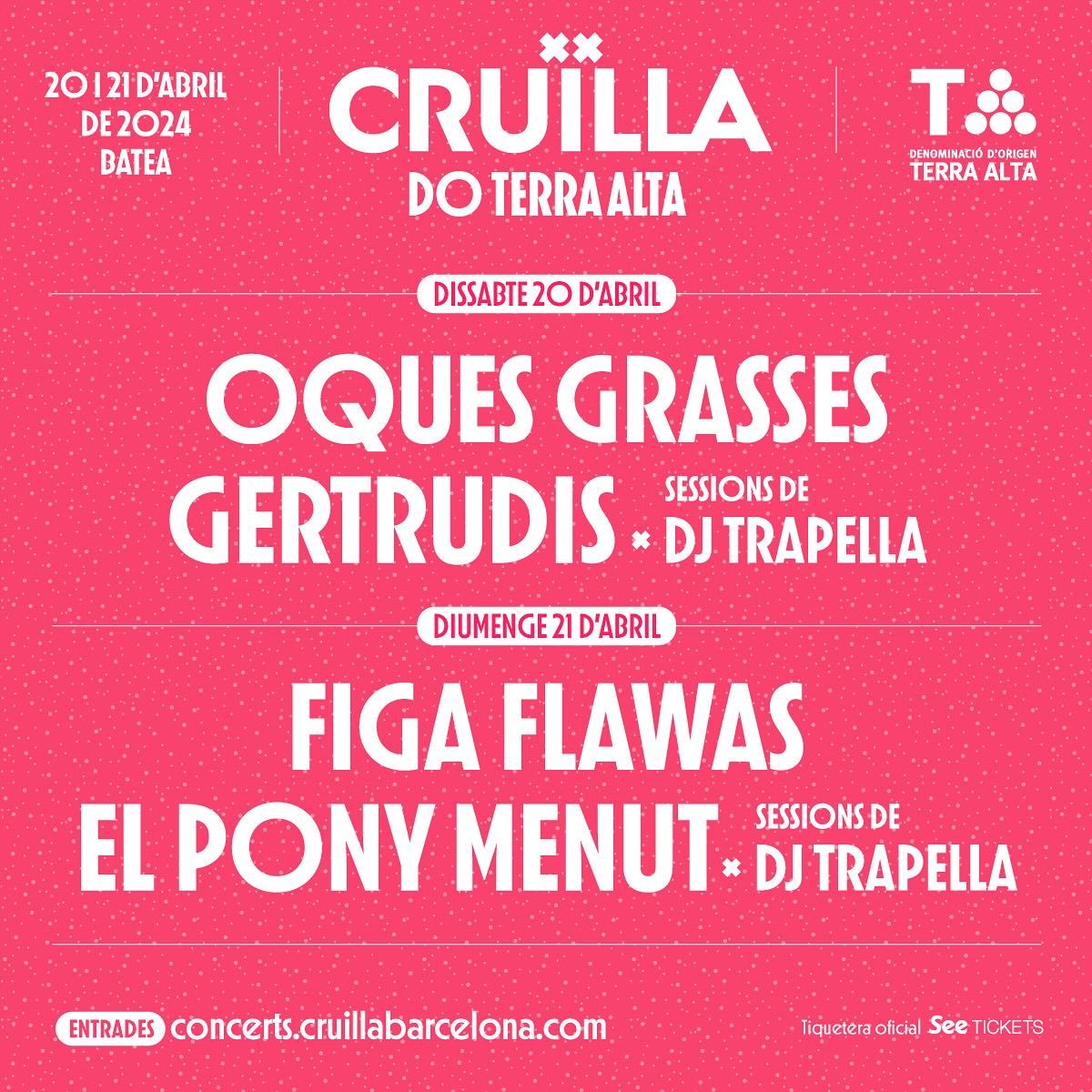 Festival Crulla DO Terra Alta