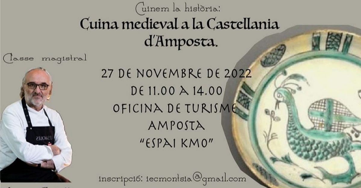 Cuina medieval a la Castellania dAmposta