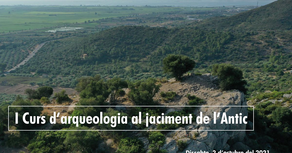 I Curso de arqueologa al yacimiento del Antic 