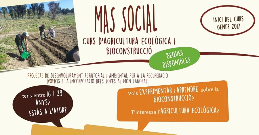 Curs dagricultura ecolgica i bioconstrucci