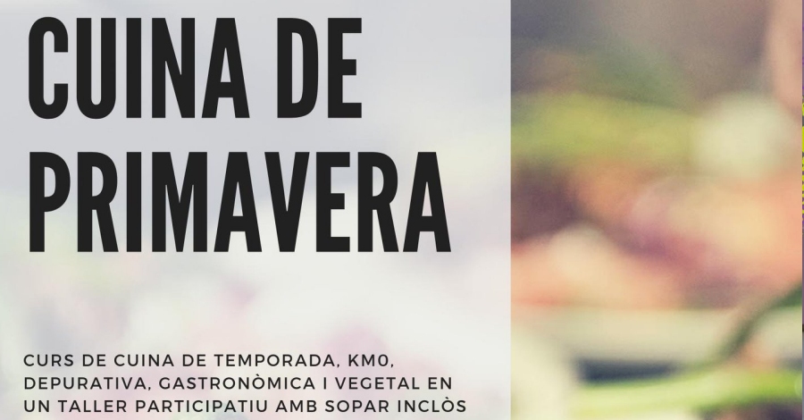 Curso Cuina de Primavera