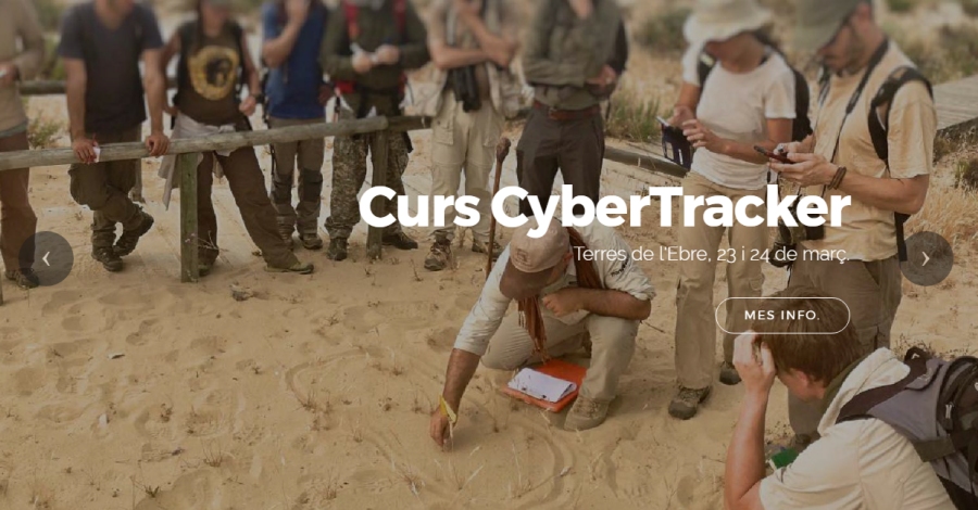 Curs Cyber Tracker a les Terres de lEbre