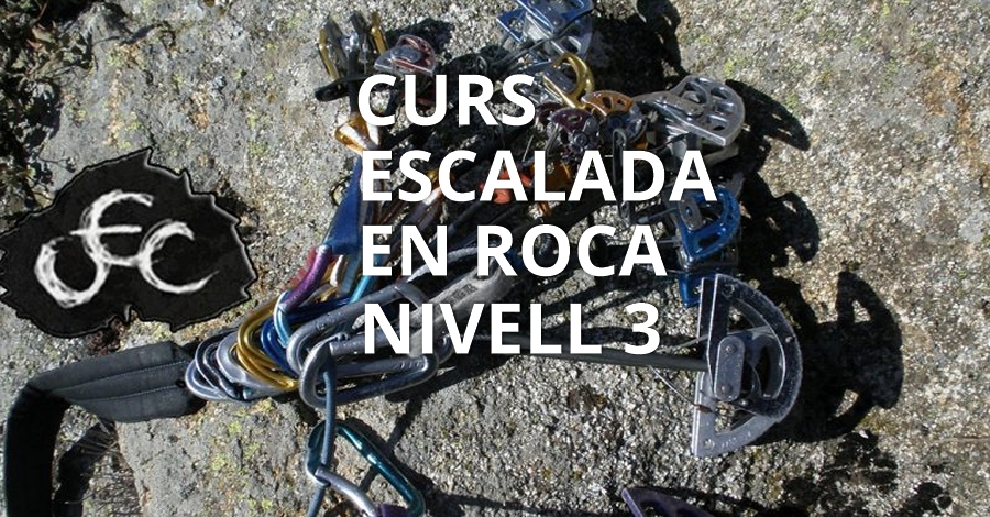 Curs descalada en roca nivell 3 