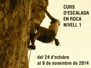 Curs d’escalada en roca - nivell 1