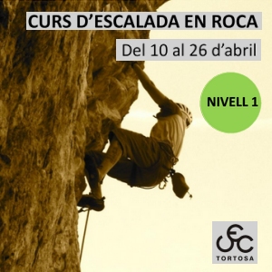 Curs descalada en roca - Nivell 1