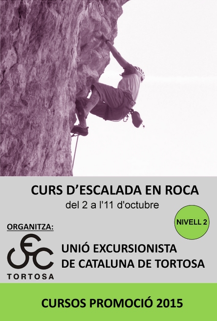 Curs d’escalada en roca - Nivell 2