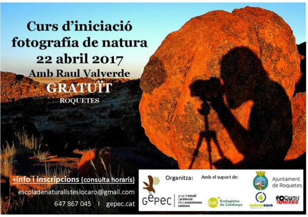 Curs diniciaci fotografia de natura