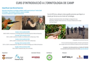 Curs dintroducci a lornitologia de camp