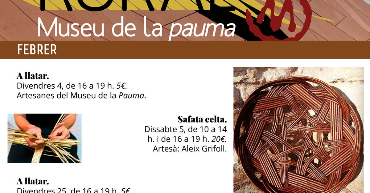 Cursos al Museu de la Pauma: Safata celta