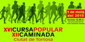 XVI Cursa Popular i XII Caminada Ciutat de Tortosa-Gran Premi Sports Fevi