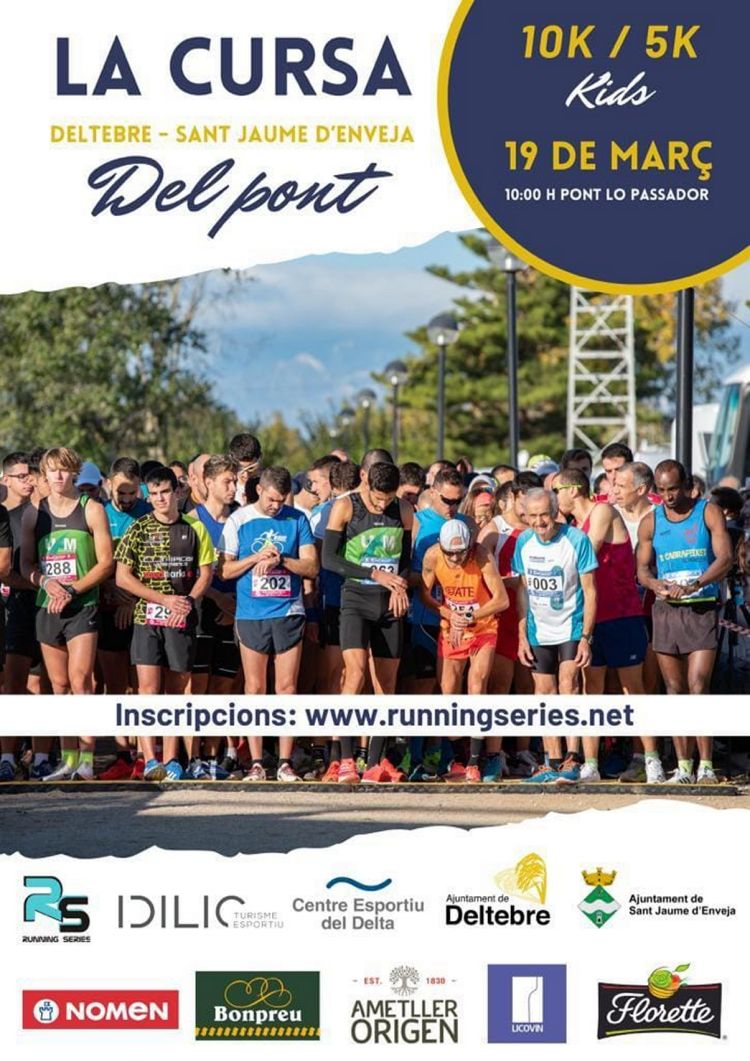 Cursa del Pont. Deltebre-Sant Jaume dEnveja (10K i 5K)