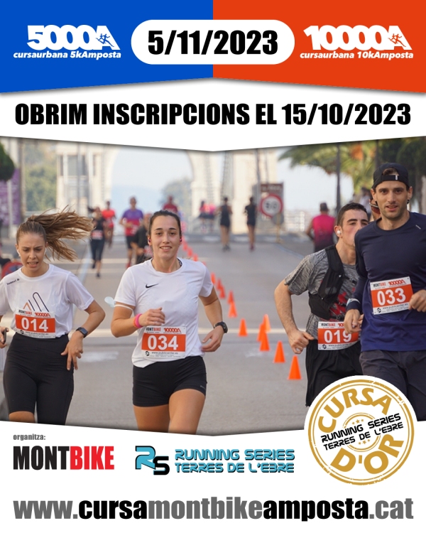 Cursa 10K i 5K Amposta