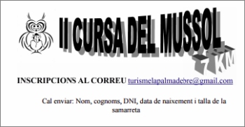 II Cursa del Mussol a la Palma d’Ebre