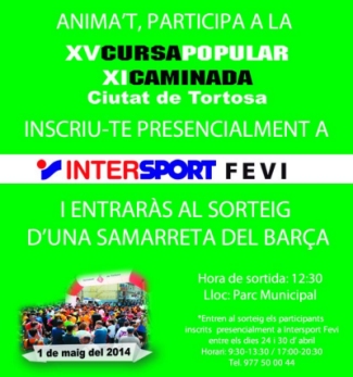 XV Cursa Popular / XI Caminada Ciutat de Tortosa