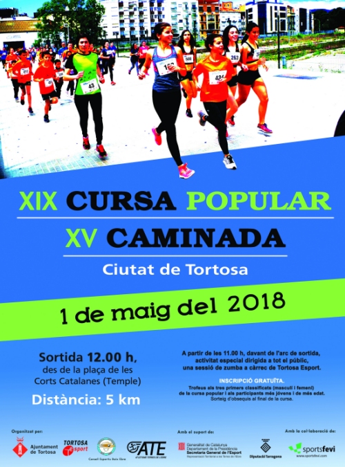 XIX Cursa popular i XV Caminada Ciutat de Tortosa