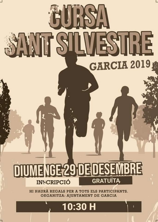 Cursa Sant Silvestre Garcia 2019