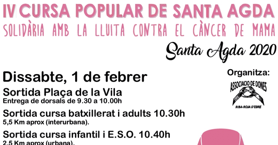 IV Cursa popular Santa Agda