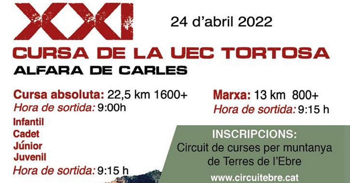 21 Cursa de la UEC Tortosa