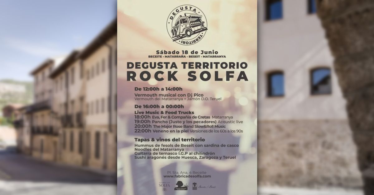 Degusta territorio Rock Solfa