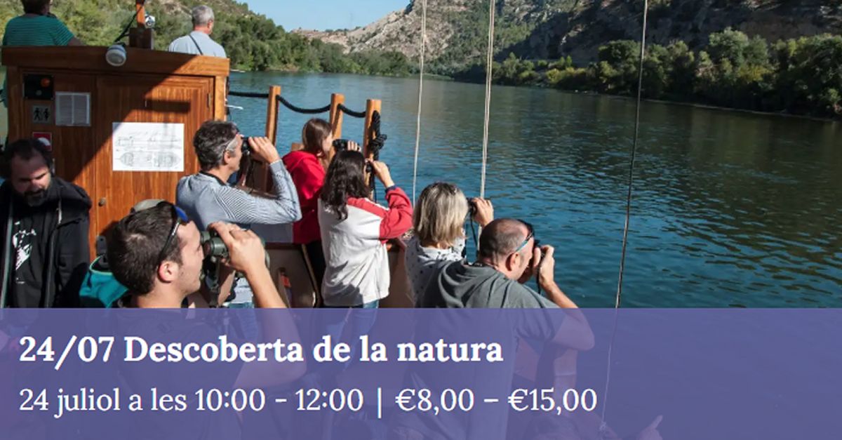 Descoberta de la natura a bord del llat Lo Roget