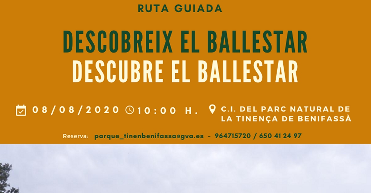 Paso a Paso descubrimos el Parque Natural de la Tinena de Benifass. Descubre el Ballestar