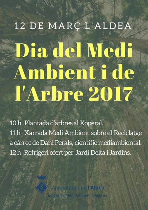 Dia del medi Ambient i de lArbre 2017 a lAldea