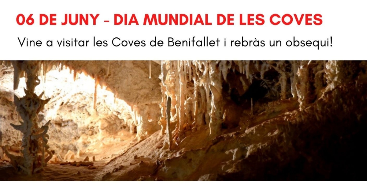 Las Cuevas Meravelles de Benifallet celebran el Da Mundial de las Cuevas