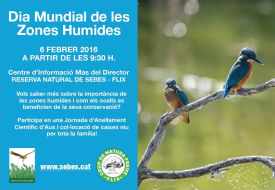 Dia Mundial de les Zones Humides a la reserva natural de Sebes