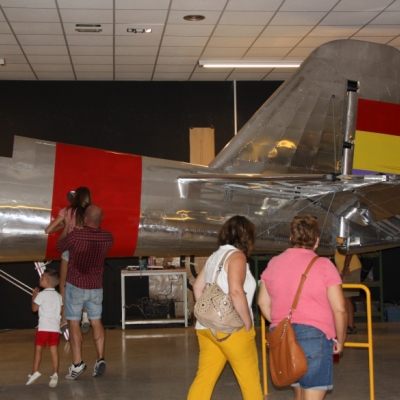 La Snia acoge cientos de visitantes a la Diada Conmemorativa del Campo de Aviacin