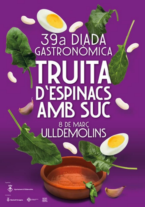 39a Diada Gastronmica Truita despinacs amb suc