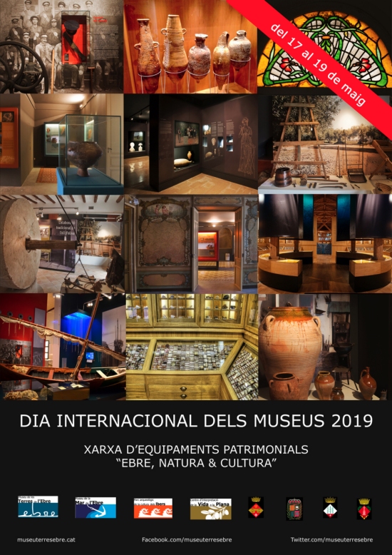 Activitats Dia Mundial dels Museus 2019 - Xarxa Ebre, Natura & Cultura