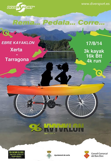 EBRE-KAYAKLON: caiac + BTT + running