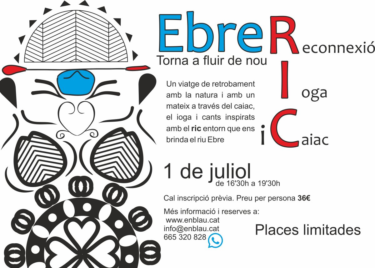 Ebre RIC Ebre, Reconnexi, Ioga i Caiac 