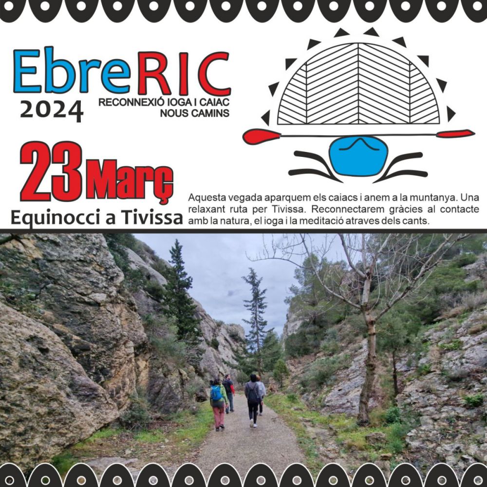 EbreRIC: Senderisme equinocci a Tivissa