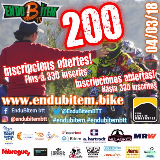 Endubitem BTT  2018