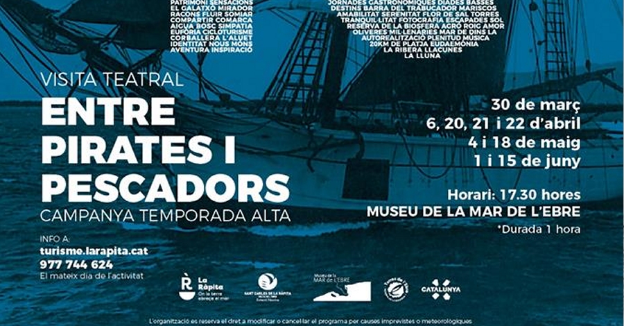 Visita teatral Entre pirates i pescadors