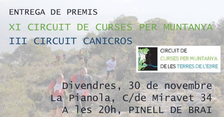 Cloenda Circuit de Curses per Muntanya i Canicrs