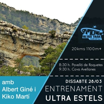 entrenament Ultra Trail Estels del Sud