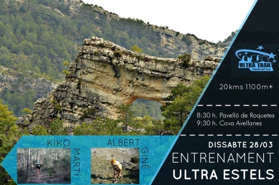 entrenament Ultra Trail Estels del Sud