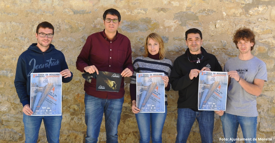 Es presenta el primer Open Boulder Urb Jeanstrack-Morella | EbreActiu.cat, revista digital d’oci actiu | Terres de l’Ebre ...