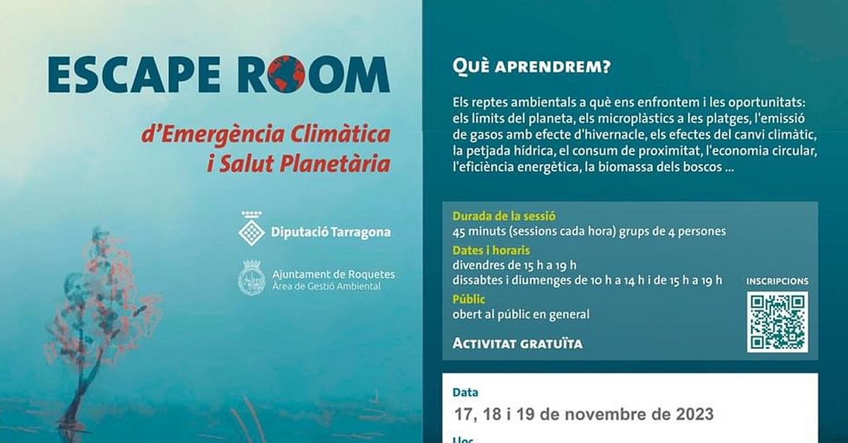 Escape Room de Emergencia Climatica y Salud Planetaria