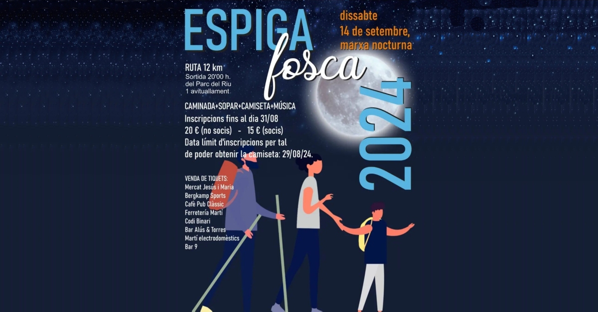 Marxa nocturna Espiga Fosca