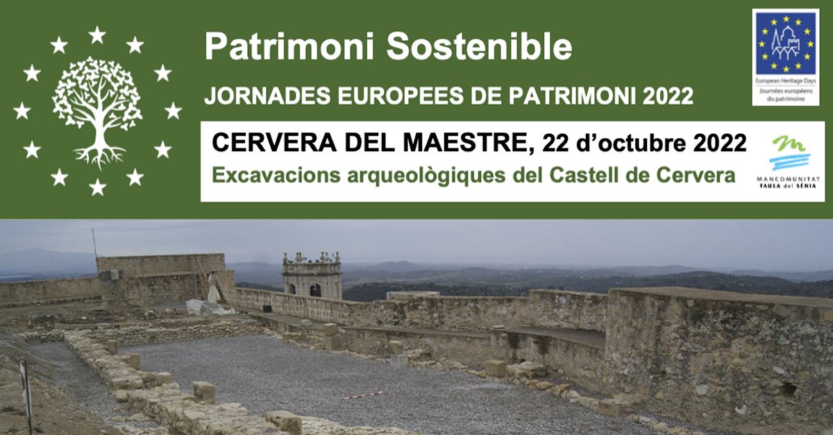 JEP2022 - Excavacions arqueolgiques del Castell de Cervera