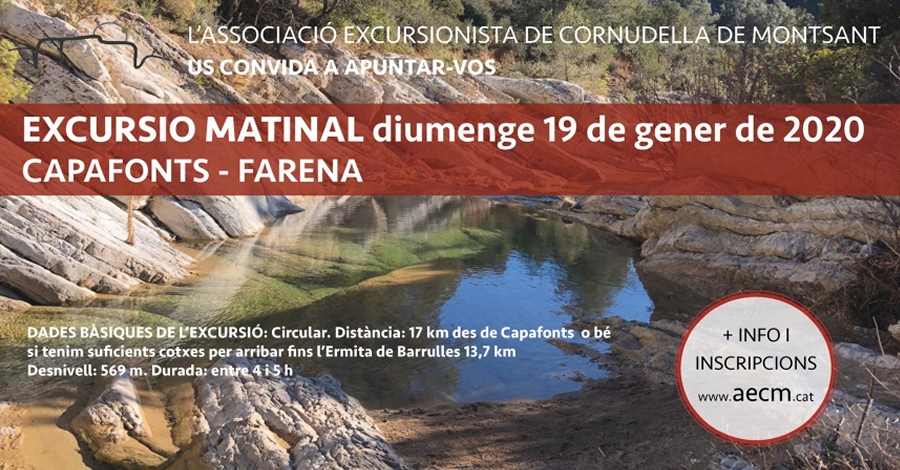 Excursi matinal Capafonts-Farena